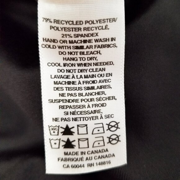 Smash + Tess Black Scoop Neck Stretch Jumpsuit M Unitard Romper Sleeveless Knit - Picture 8 of 12